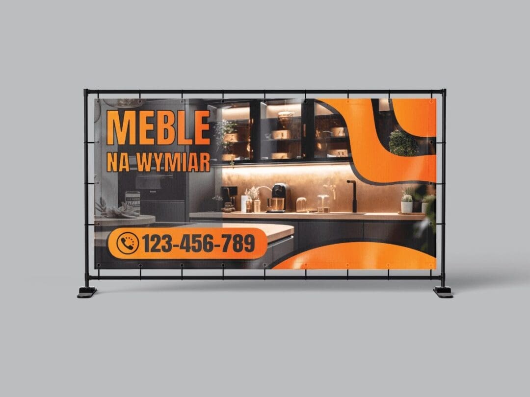 BANER PREMIUM - MEBLE NA WYMIAR - 200X100 CM - SUPER JAKOŚĆ!
