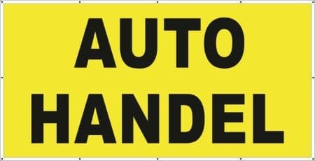 Baner Reklamowy 2 x 1 m -Auto Handel - Baner Premium - Mocny !