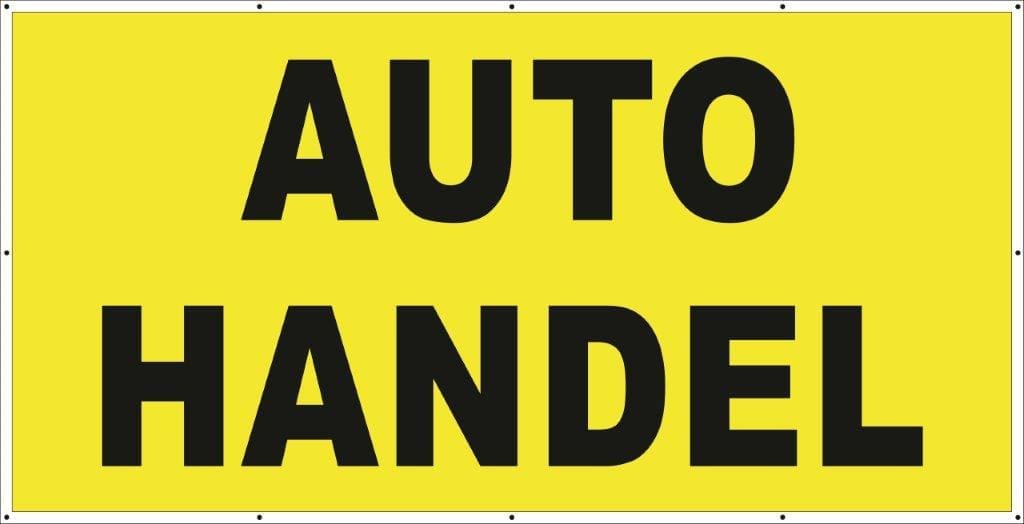 Baner Reklamowy 2 x 1 m -Auto Handel - Baner Premium - Mocny !
