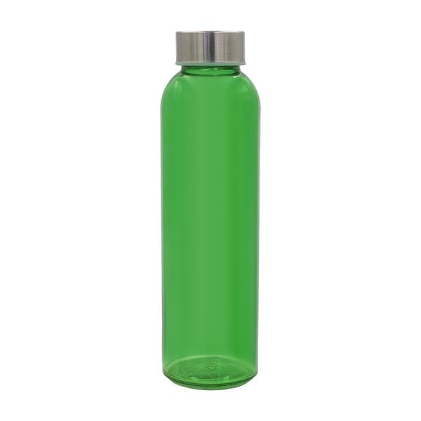 Kolorowa, szklana butelka Aqua Kuba 500 ml, zielony