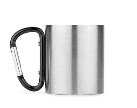 Kubek z karabińczykiem CAMPIC 200 ml