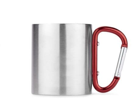 Kubek z karabińczykiem CAMPIC 200 ml