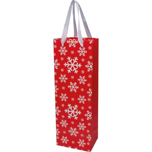 Torebka prezentowa na wino XMAS