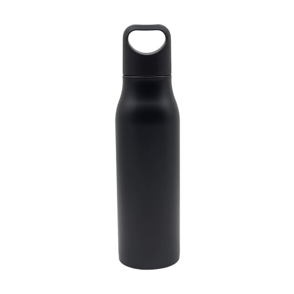 Butelka stalowa Bary 800 ml, czarny