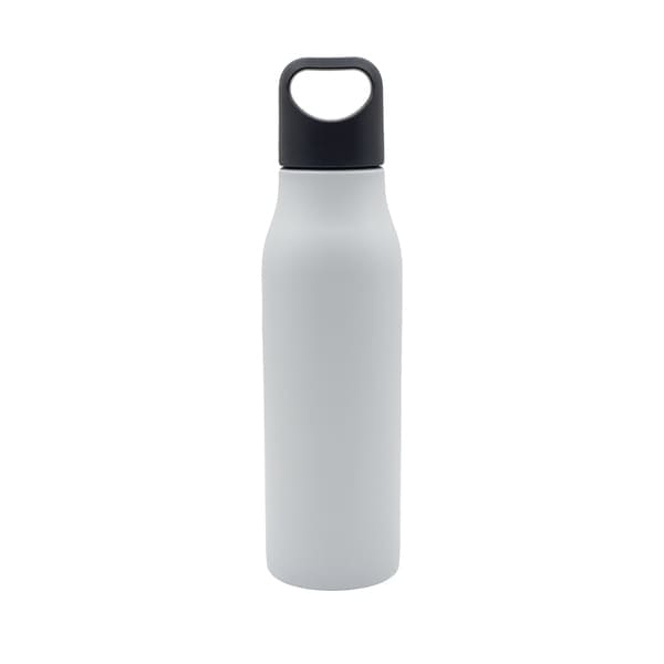 Butelka stalowa Bary 800 ml, biały