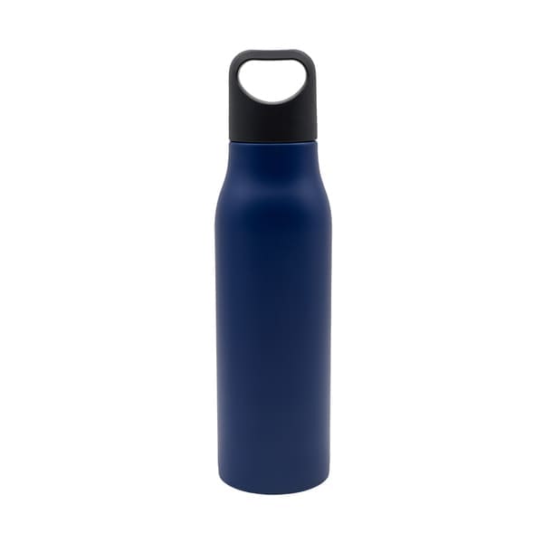 Butelka stalowa Bary 800 ml, granatowy
