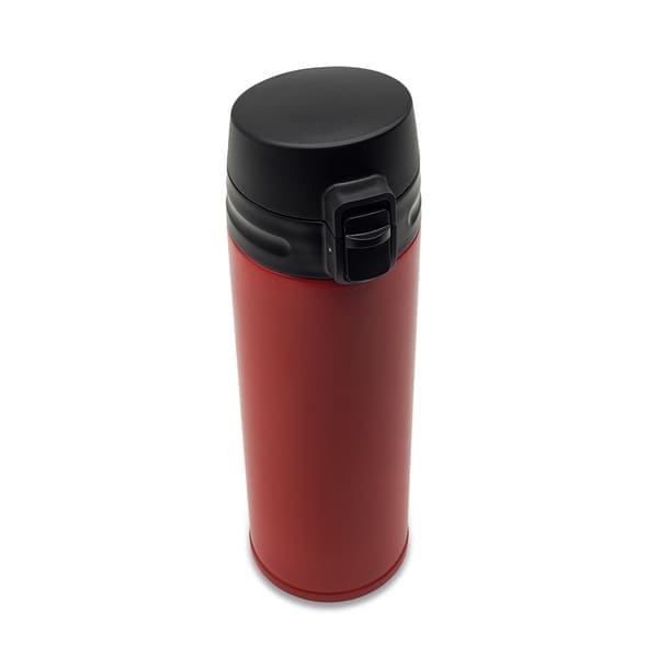 Kubek termiczny Olten 400 ml, czerwony