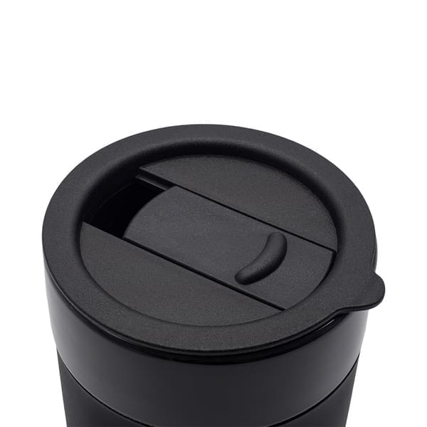 Kubek ceramiczny Caldo 370 ml, czarny