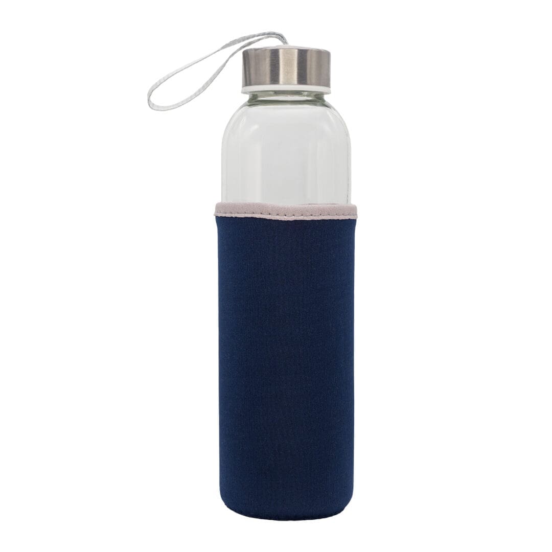 Szklana butelka Vim 500 ml, granatowy