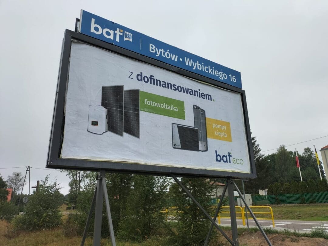 Billboard plakat BB, Papier, Blueback, 504 x 238 cm,12 m2