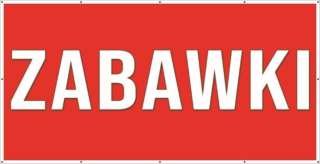 Baner Reklamowy 2 x 1 m - Zabawki - Baner Premium - Mocny !