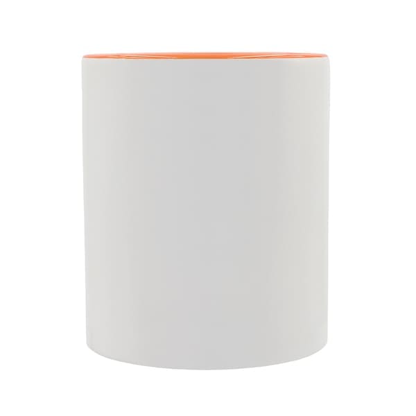 Kubek z powłoką sublimacyjną Gaeta 330 ml, pomarańczowy
