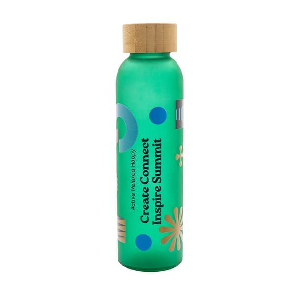 Butelka szklana Melbourne 500 ml, zielony