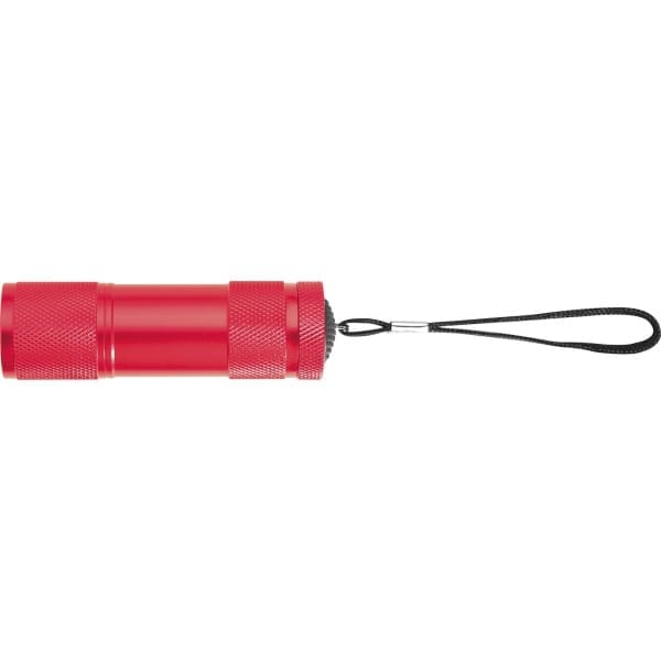 Latarka metalowa 9 LED