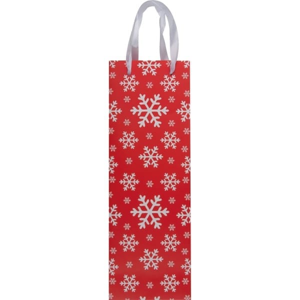 Torebka prezentowa na wino XMAS
