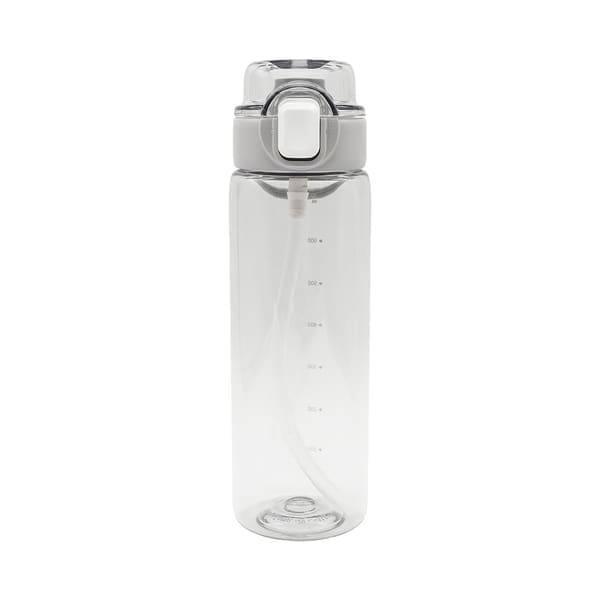 Bidon ze słomką Amad 800 ml, szary