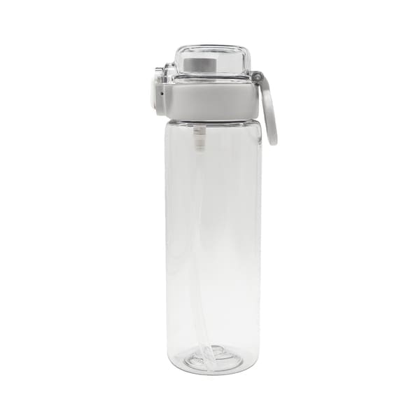 Bidon ze słomką Amad 800 ml, szary