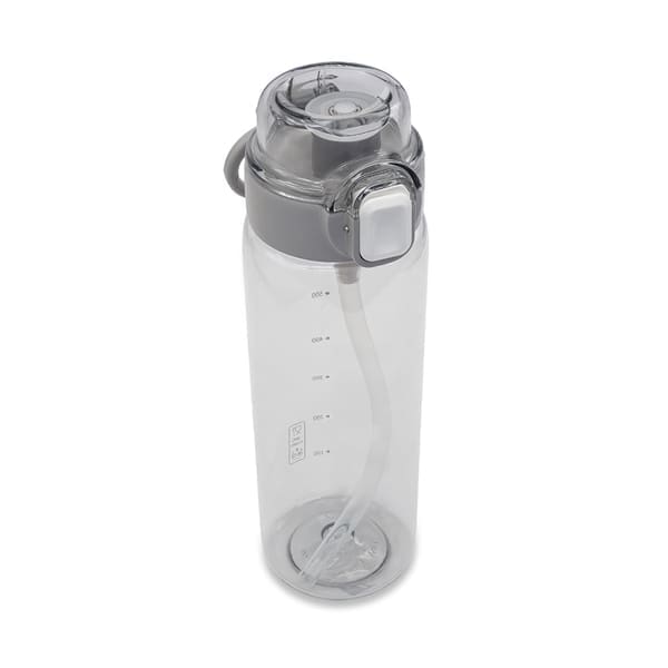 Bidon ze słomką Amad 800 ml, szary