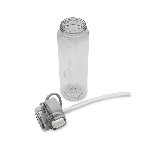 Bidon ze słomką Amad 800 ml, szary