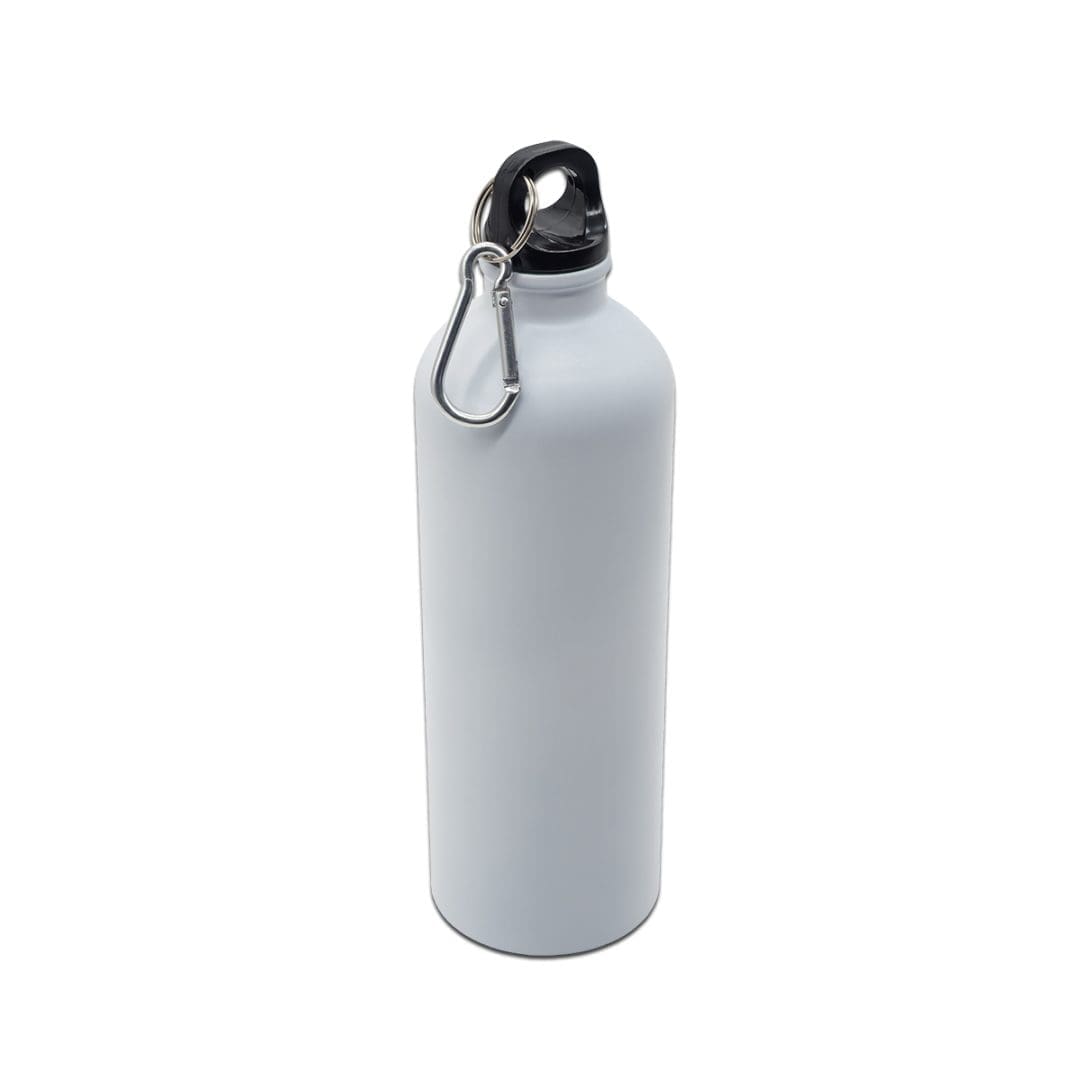 Bidon stalowy Caminos 800 ml, biały