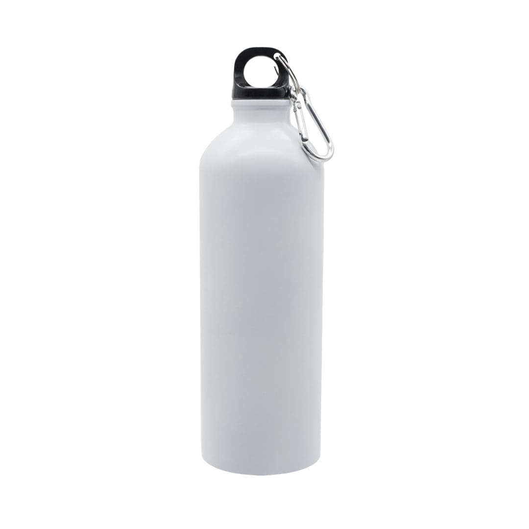 Bidon stalowy Caminos 800 ml, biały