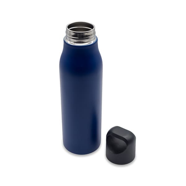 Butelka stalowa Bary 800 ml, granatowy