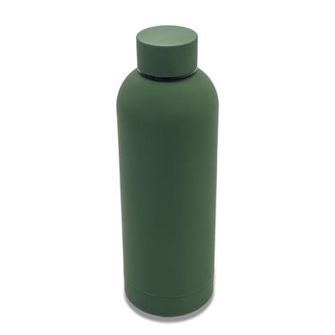 Butelka termiczna Mendoza 500 ml, ciemny zielony