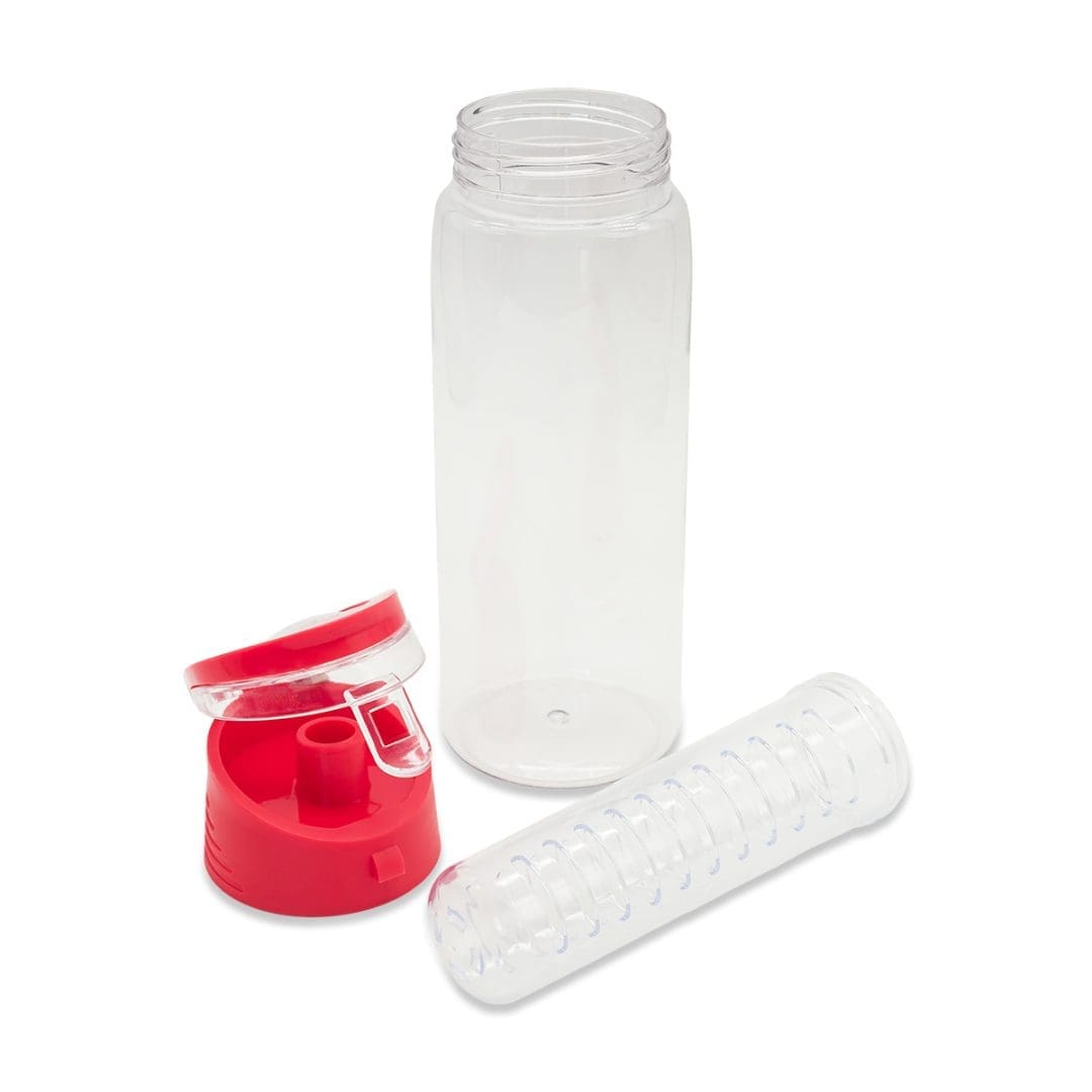 Bidon Fruvita 700ml, czerwony