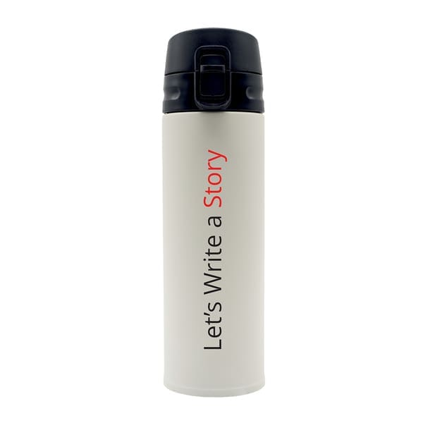 Kubek termiczny Olten 400 ml, biały