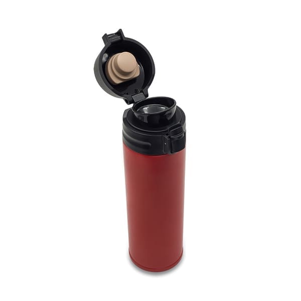 Kubek termiczny Olten 400 ml, czerwony