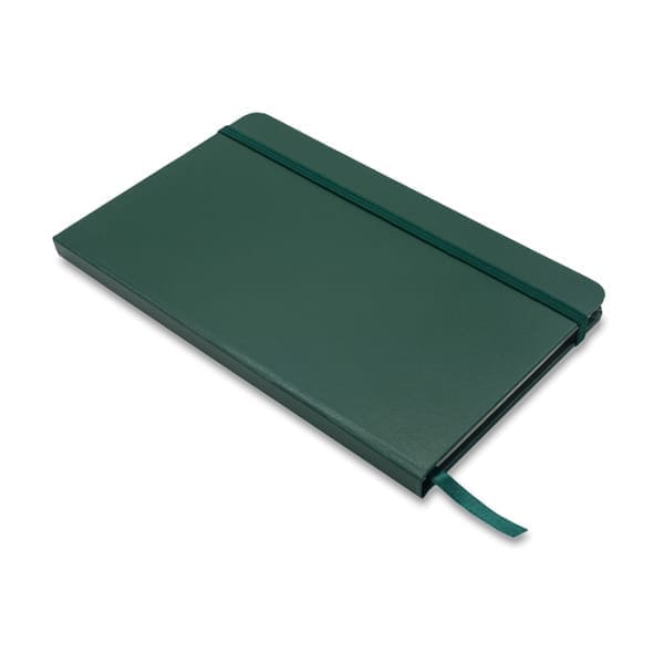 Notatnik 130x210/80k kratka Asturias, ciemny zielony