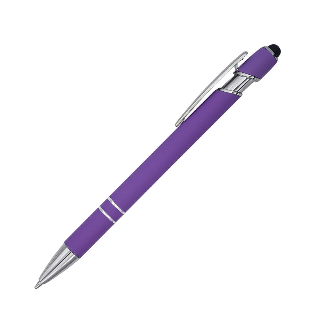Długopis aluminiowy Softano, fioletowy