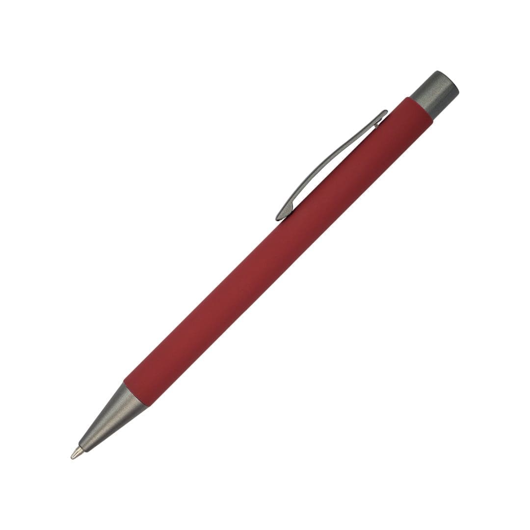 Długopis aluminiowy Eken, bordowy