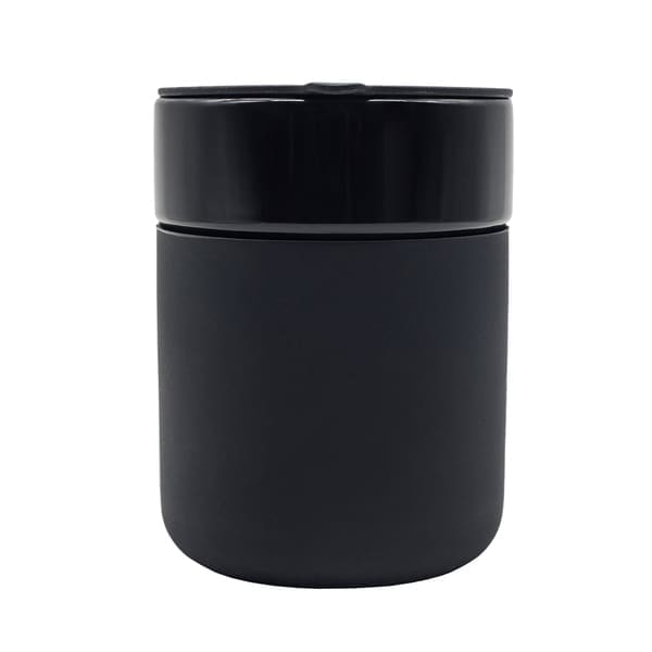 Kubek ceramiczny Caldo 370 ml, czarny