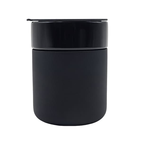 Kubek ceramiczny Caldo 370 ml, czarny