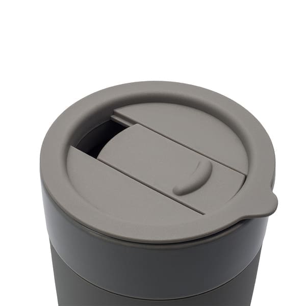 Kubek ceramiczny Caldo 370 ml, szary