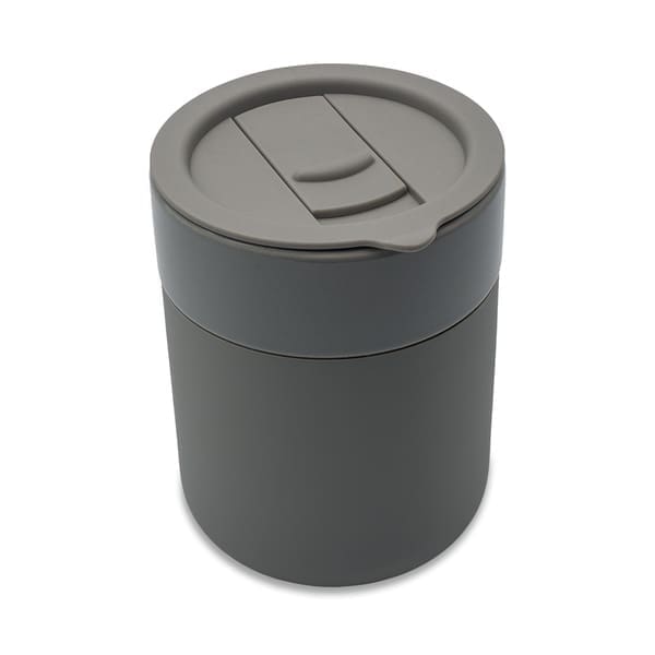 Kubek ceramiczny Caldo 370 ml, szary
