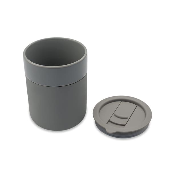 Kubek ceramiczny Caldo 370 ml, szary