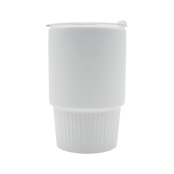Kubek ceramiczny Azzurro 440 ml, biały