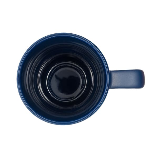 Kubek ceramiczny Azzurro 440 ml, granatowy