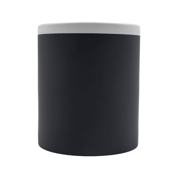 Kubek ceramiczny Velutti 350 ml, czarny