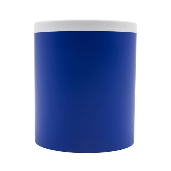 Kubek ceramiczny Velutti 350 ml, niebieski