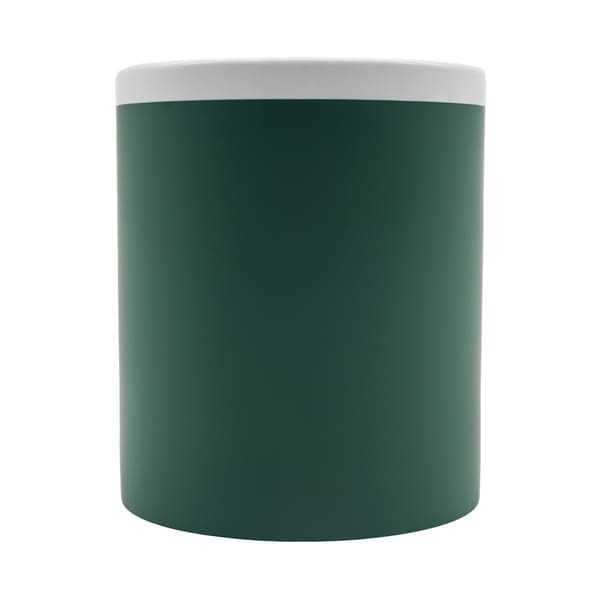 Kubek ceramiczny Velutti 350 ml, zielony