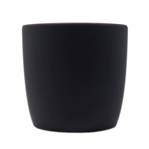 Kubek ceramiczny Esla 345 ml, czerwony