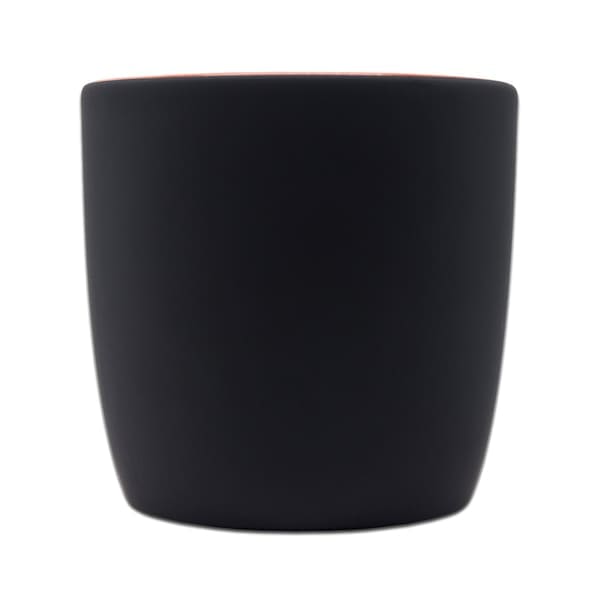 Kubek ceramiczny Esla 345 ml, pomarańczowy