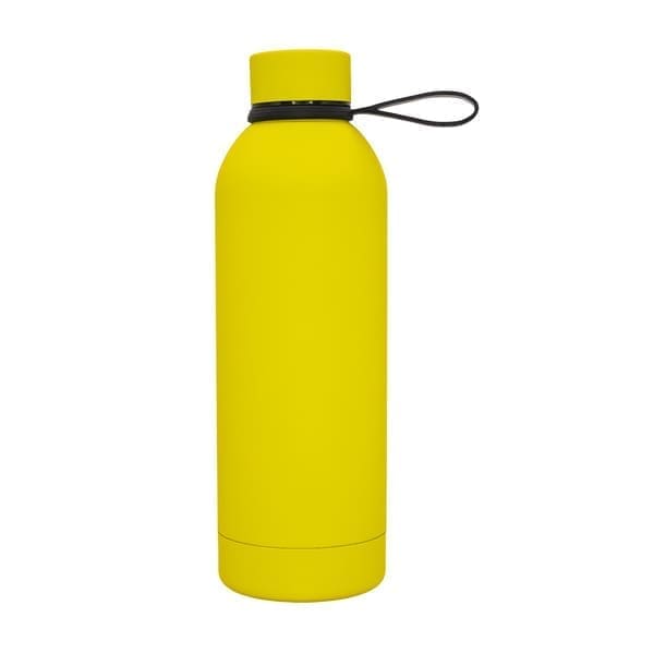 Butelka termiczna z uchwytem Mendoza Duo 500 ml, żółty