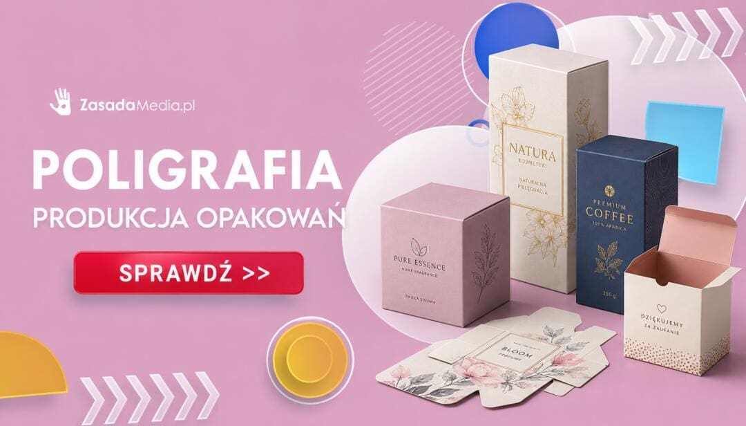 Produkcja opakowań kartonowych z indywidualnym nadrukiem – Zasada Media
